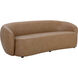 Lorne Aline Butternut Leather Sofa